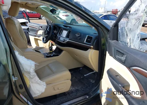 2016 Toyota Highlander Hybrid Ltd Platinum из США, поврежденный, VIN 5TDDCRFH7GS013877